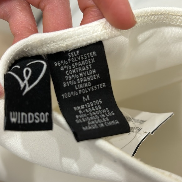 White Mini Dress - Picture 4 of 8